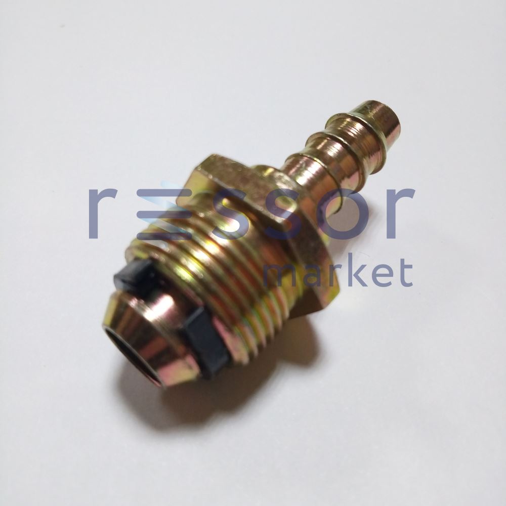 Штуцер-быстросъём M22 трубка 12 прямой, ёлочка PL-C-036-M22*12