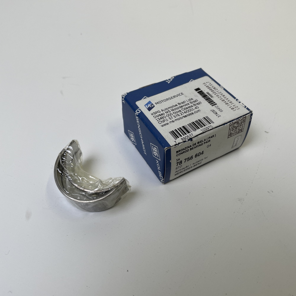 Вкладыши компрессора Mercedes 508D OM-314 78756604