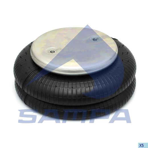 Пневмоподушка универсальная, бублик двойной в сборе SP 55220-2P