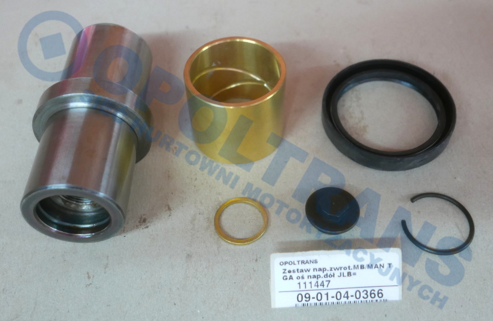 Ремкомплект шкворня MAN TGA, Mercedes 09-01-04-0366