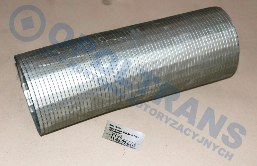Гофра выхлопной трубы Renault Magnum AE d139x375 11-02-00-0243