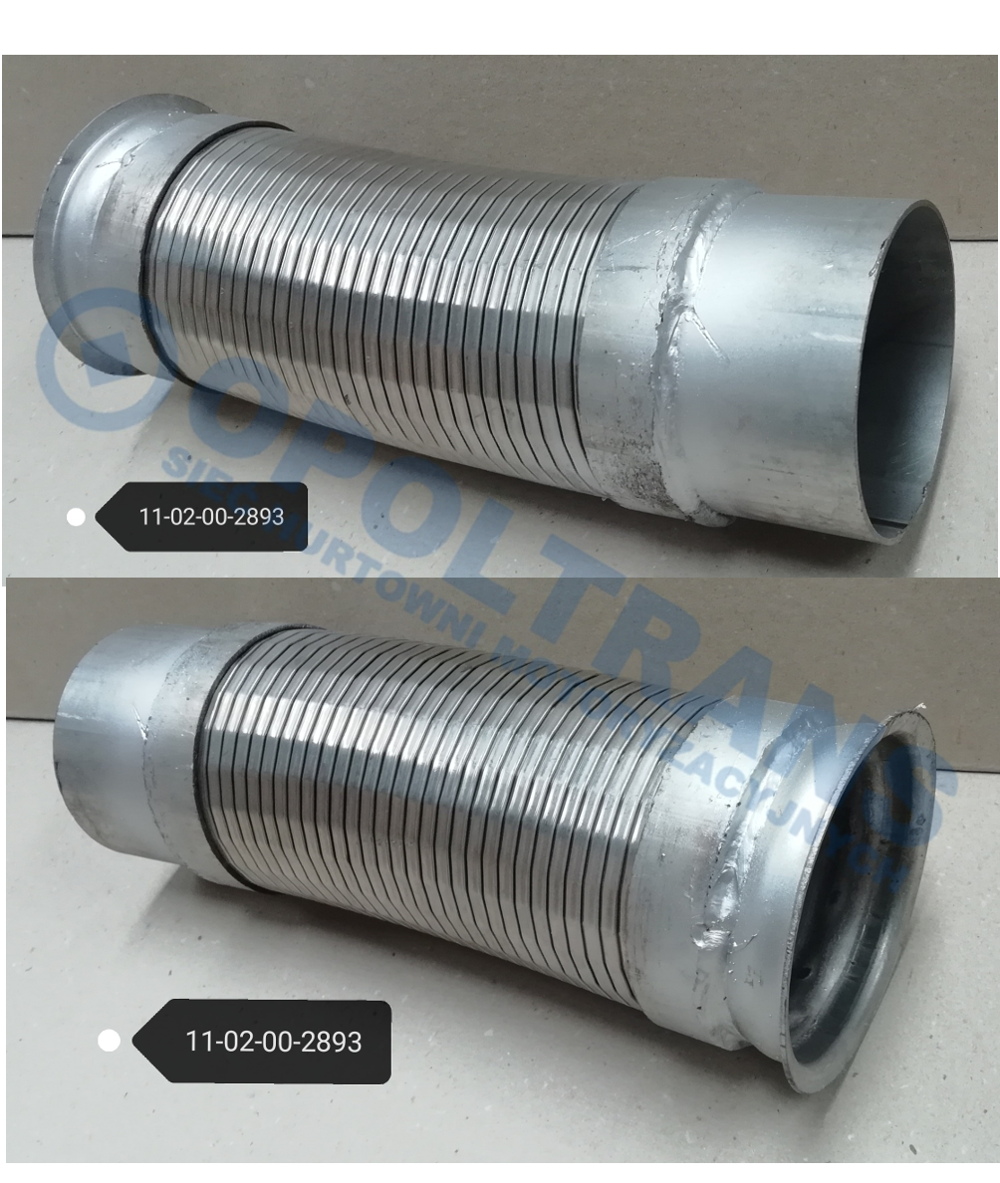Гофра выхлопной трубы MAN TGS-X d115x364 11-02-00-2893