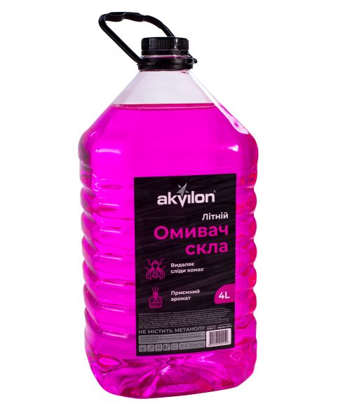 Омивач скла літній 4л AKVILON SUMMER 4L