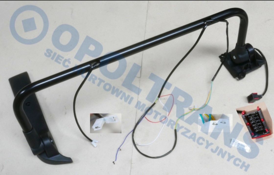 Кронштейн зеркала DAF LF, Renault Midlum/ Premium левый 15-01-03-0236