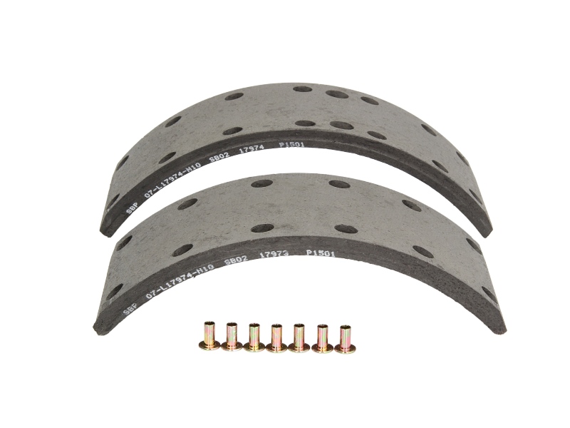 Накладки тормозные Mercedes 709D-711D 300x102.5 1-й ремонт 07-L17974-N10