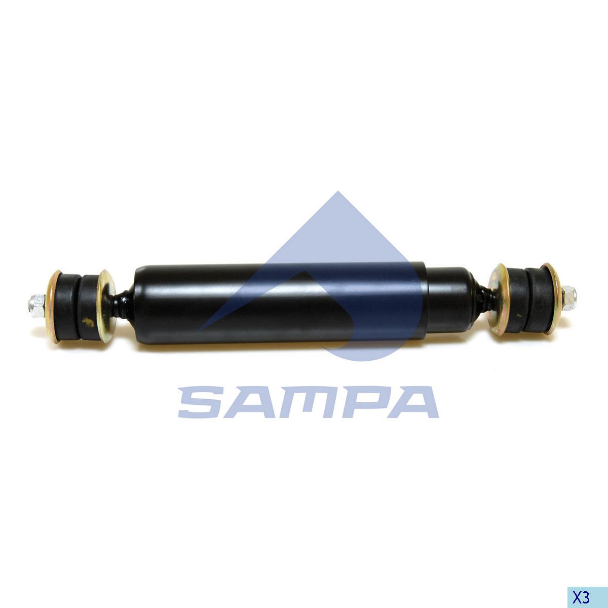 Амортизатор MAN L2000 передній 020.289-01