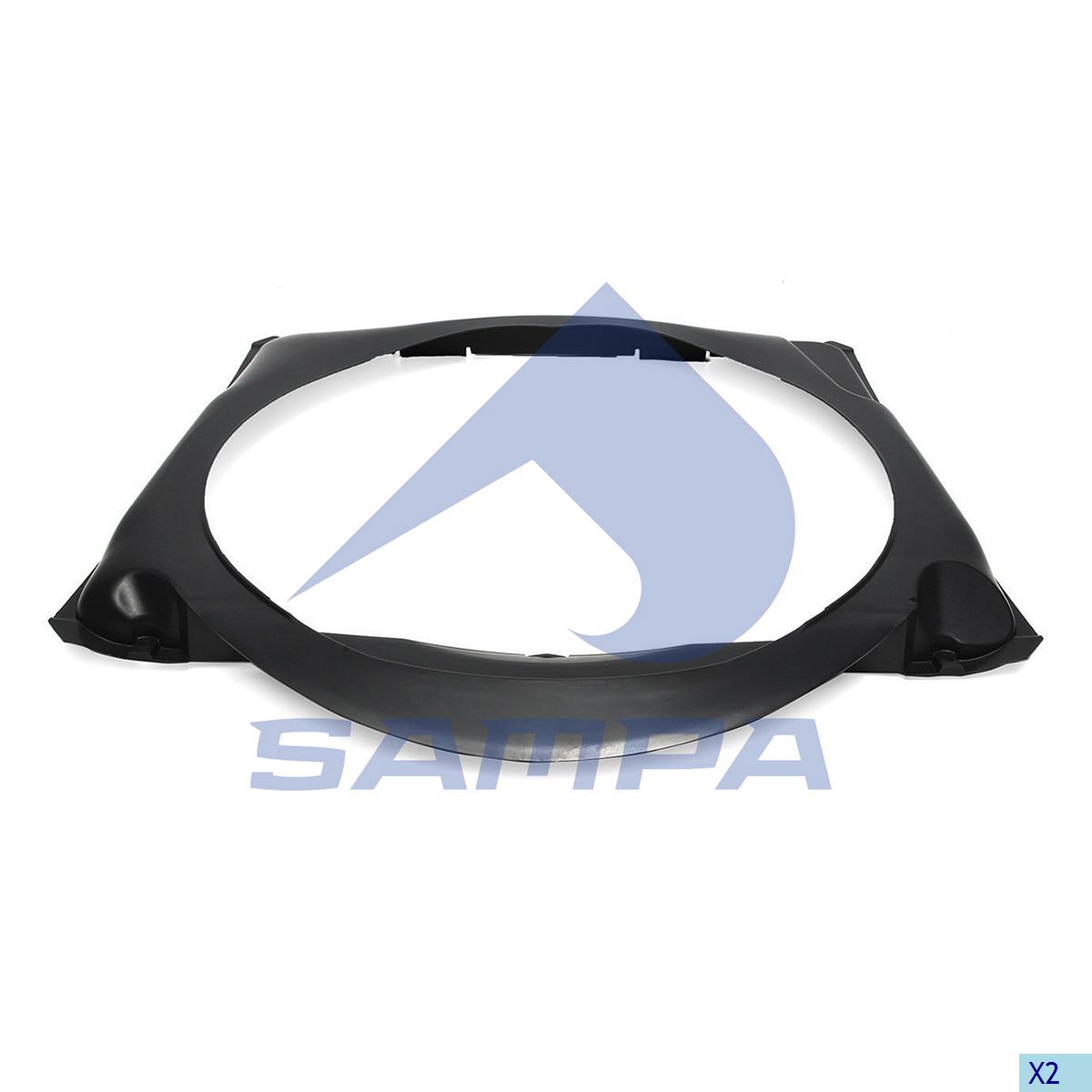 Диффузор радиатора Scania P,G,R,T 048.232
