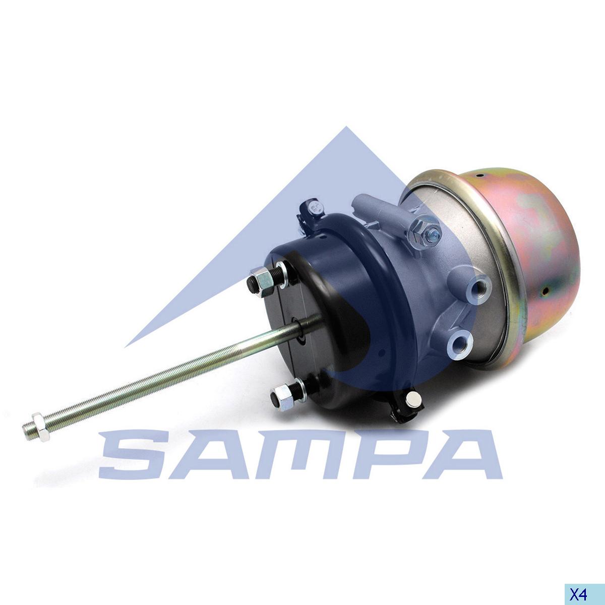 Енергоакумулятор 24/30 BPW, Schmitz барабан. 16x1.5 причіпи 094.024-01