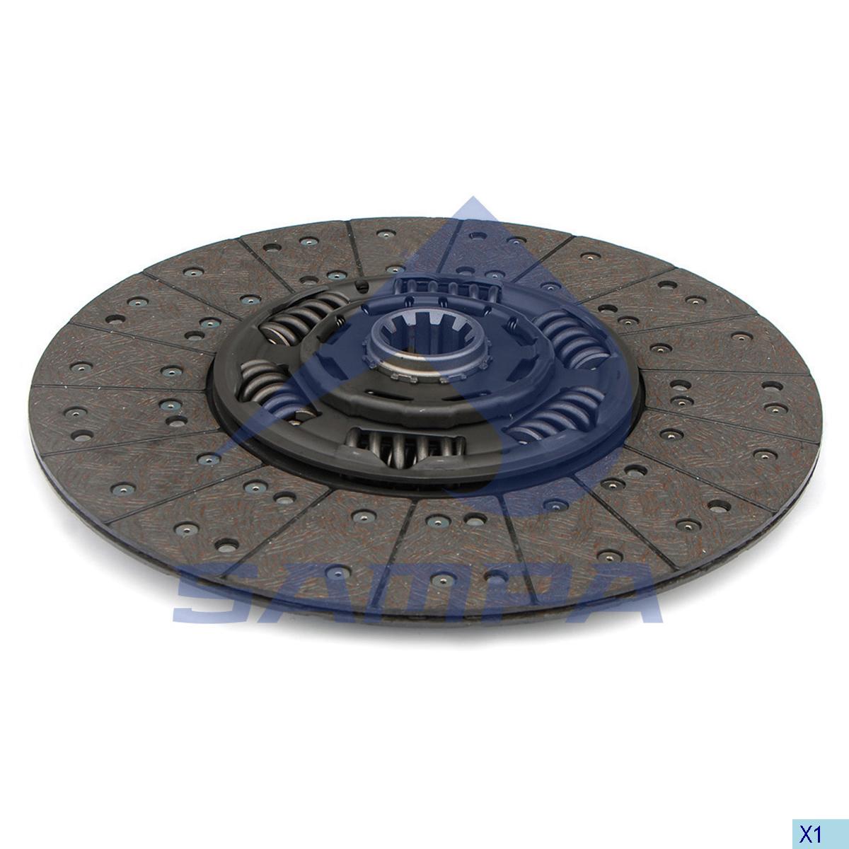 Диск зчеплення MAN TGA-S-X 430mm 022.072-01