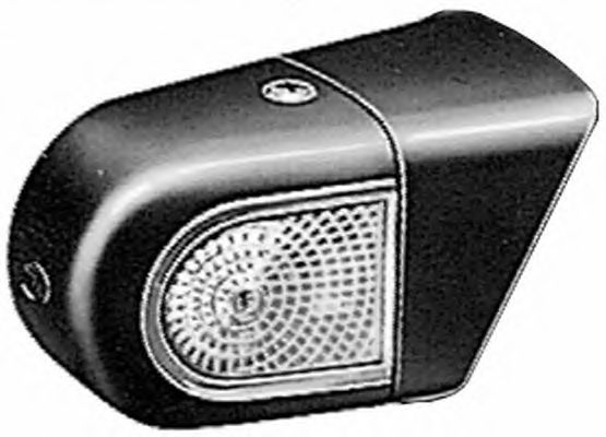 Ліхтар габаритний Mercedes 609D-814D передній R (кабіна верх) 2XS004 237-301