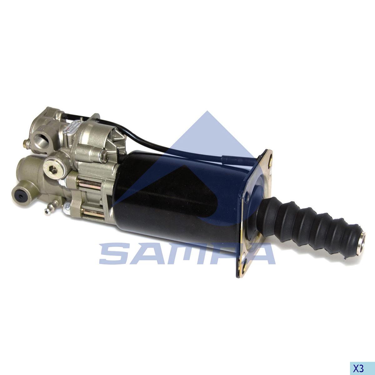 Підсилювач зчеплення Mercedes, DAF 9700511370 096.085