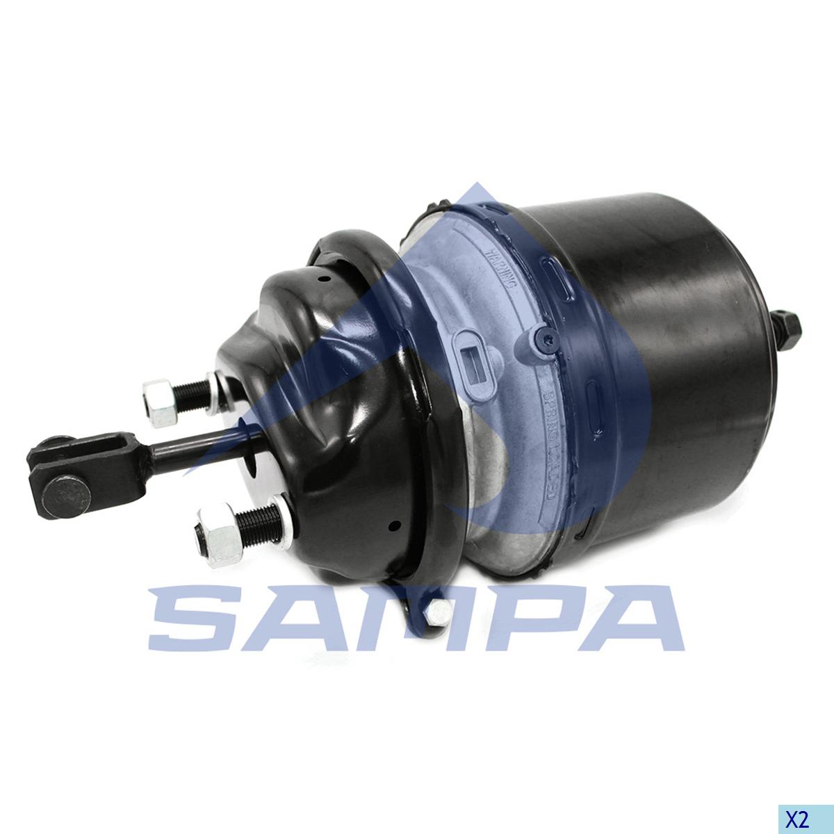 Энергоаккумулятор 24/30 DAF барабан. 16x1.5 096.1749