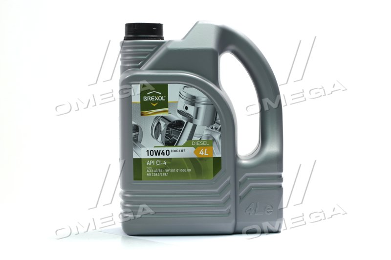 Моторна олива 10W40 Brexol Truck Long Life  CI-4 4л 48391051015