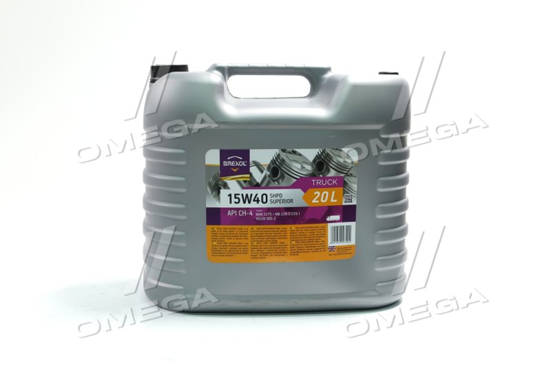 Масло моторное 15W40 Brexol Truck Superior 20л 48391050997