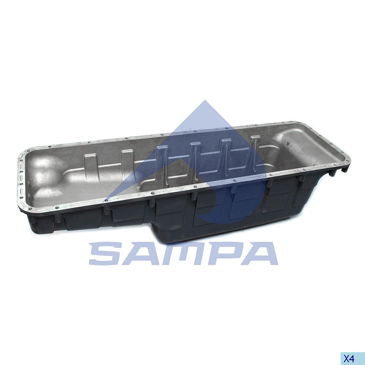 Піддон картера Scania 4, R 96- 043.132