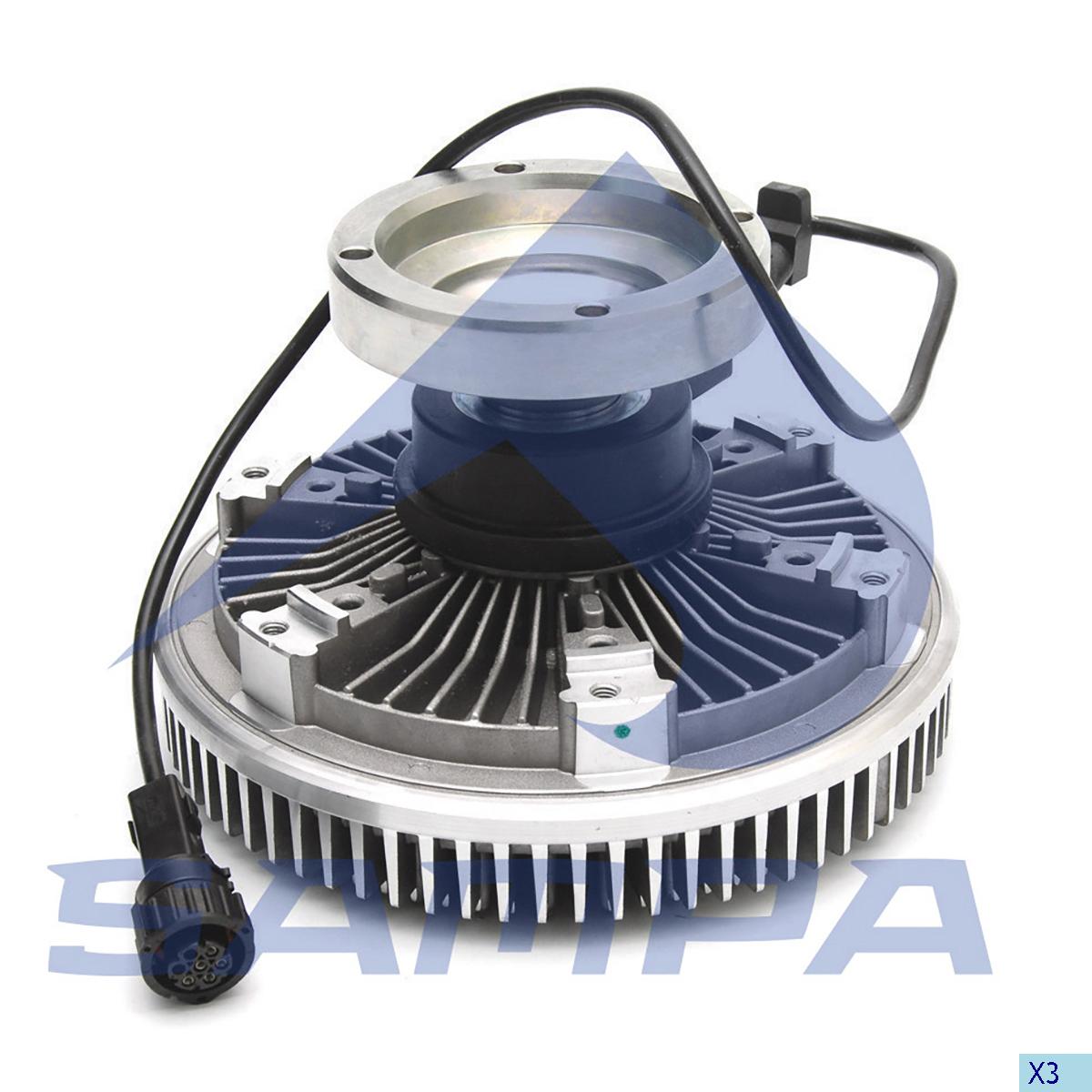 Муфта вентилятора Renault Premium, Kerax 05- d240 079.300-01