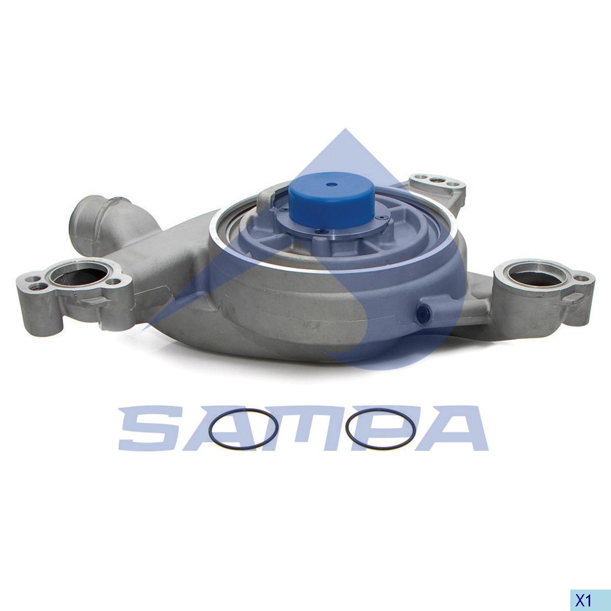Помпа водяная MAN TGA D2876LF 022.431