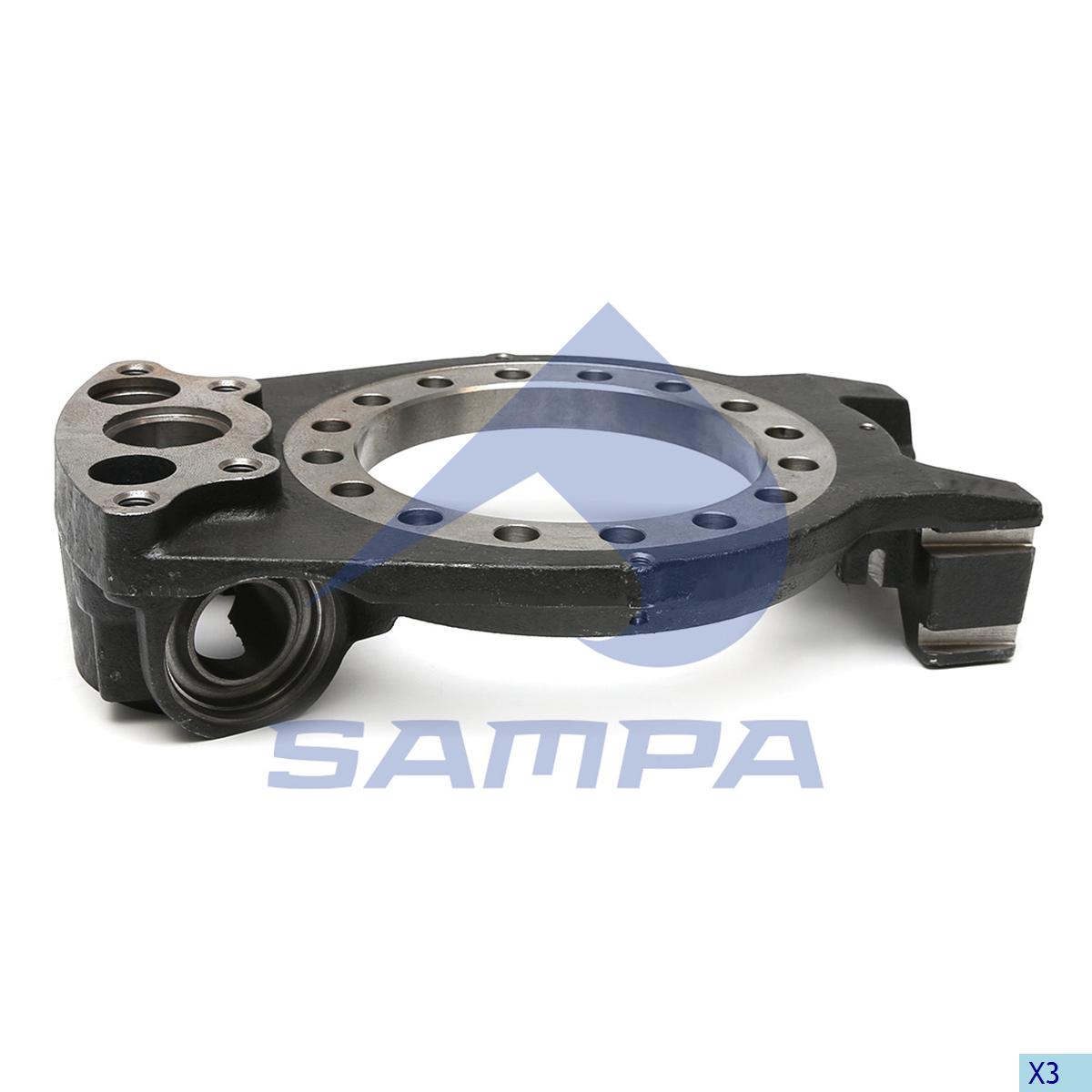 Кронштейн кріплення колодок Volvo, Renault Kerax -06 задн 036.446