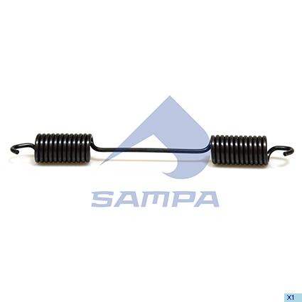 Пружина тормозной колодки Mercedes d26x143 100.089