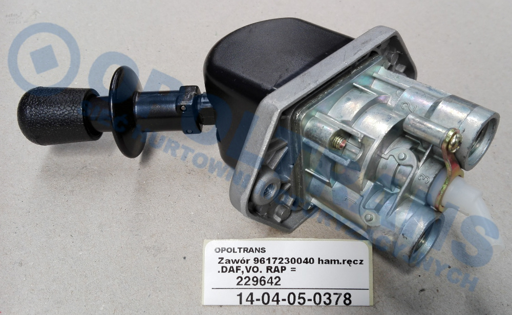 Кран ручного гальма DAF, Scania 9617230040 14-04-05-0378