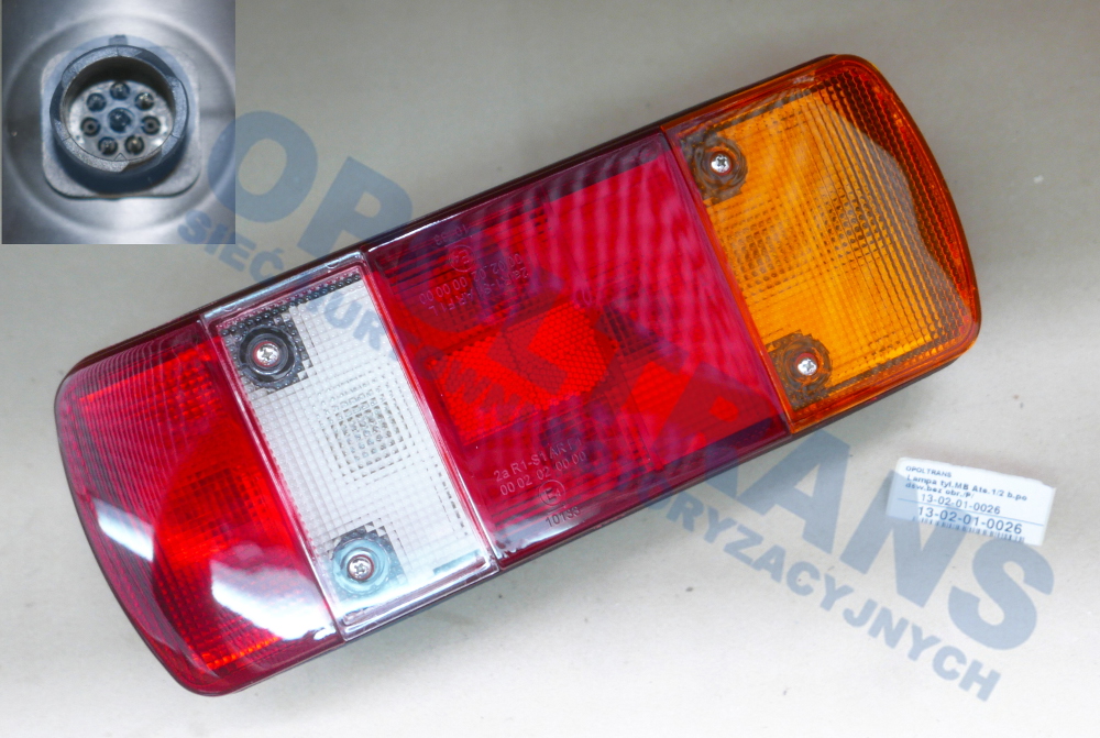 Фонарь задний Mercedes Atego правый 13-02-01-0026