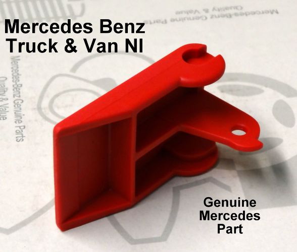 Ручка двери Mercedes 1820 внутренняя красная 6417230088 3534