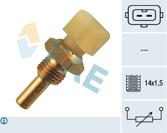 Датчик температури охол. рідини Mercedes Atego 815 12-04-04-0081