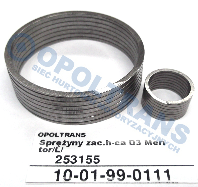 Пружины суппорта Meritor D3 L 10-01-99-0111