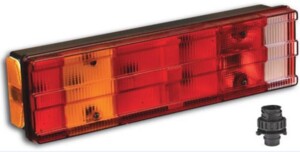 Фонарь задний Mercedes Atego левый с подсветкой 13-02-01-0301