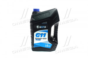 Антифриз G11 синий 10кг AX-P999-G11B RDM10