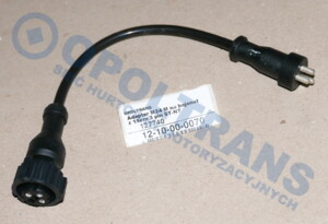 Штекер з кабелем 3-pin Scania, Renault 12-10-00-0070