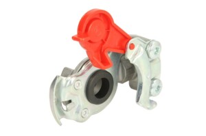 Coupling Head Mercedes, MAN M16 red, with valve RD 48014BA