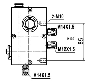 Насос поднятия кабины DAF ATI 95 DP-DA-354
