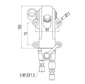 Насос поднятия кабины RENAULT MIDLUM DP-RE-361