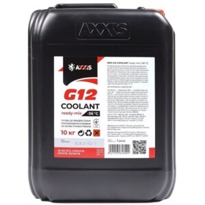 Антифриз G12 червоний 10кг AX-P999-G12R RDM10