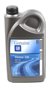 Motor Oil 10W40 GM Semi Synthetic 5л 19 42 046