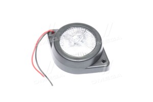 Фонарь габаритный 24V LED белый (таблетка) (TEMPEST) TP02-57-073