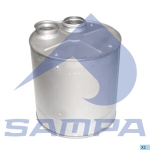 Глушник DAF CF75/85, XF95 D12C340-XF355M 051.009