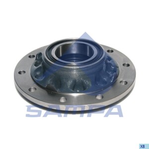 Ступица колеса SAF 9t 420mm 075.113-F