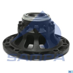 Ступица колеса SAF 9t 377mm 075.165/2SD-F