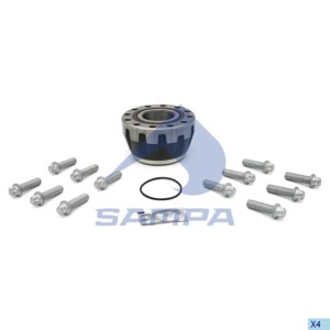 Ступица колеса SAF, Schmitz 9t d377 075.598