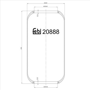 Пневмоподушка 1888N MAN 20888