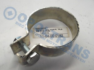 Хомут вихлопної труби d-75.5 Mercedes 814-1524 11-04-00-0182
