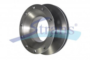ДИСК ГАЛЬМІВНИЙ BPW KH/SH/SKH/SKM, ROR O430*45MM H-160MM 10 OT O22.5MM ПЕРЕД./ЗАД. (ВЕНТИЛЬОВАНИЙ) TSN0330529812 TSN0330/529812