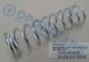 Пружина рабочего тормозного цилиндра Mercedes 814, MAN L2000 10-04-00-0006
