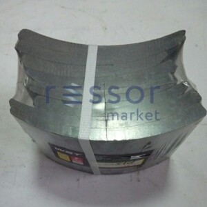 Накладки тормозные Mercedes O303-408, MAN A51 410x163x17.9 STD 19580/19579