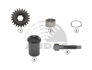 Ремкомплект супорта Meritor D3 Mercedes O350, Setra 081020333