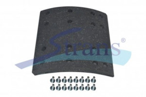 НАКЛАДКИ_ГАЛЬМІВНІ FRUEHAUF, SMB 421*203MM TSN0475527724 TSN0475/527724