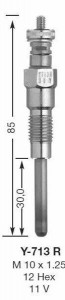 Свічка розжарювання 3400 NGK Y713R Y713R