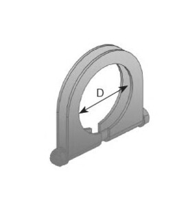 Хомут выхлопной трубы d-90 Mercedes 814-1317 12924
